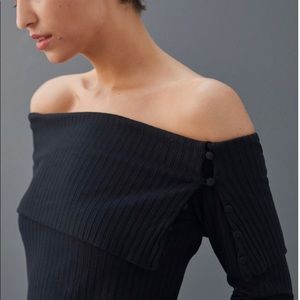 Pretty black top for any ocassion